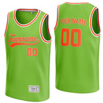 custom green and orange basketball jersey thumbnail