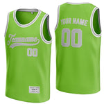 custom green and grey basketball jersey thumbnail