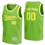 custom green and yellow basketball jersey thumbnail
