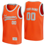 custom orange and grey basketball jersey thumbnail