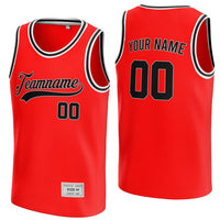 custom red and red basketball jersey thumbnail