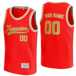 custom red and gold basketball jersey thumbnail