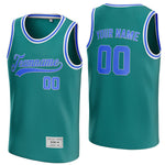 custom teal and blue basketball jersey thumbnail