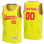 custom yellow and red basketball jersey thumbnail