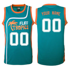green Custom Flint Tropics jersey for men and toddlers