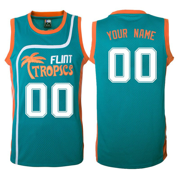 Custom Flint Tropics Semi Pro Basketball Jersey Jersey One