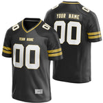 custom black and gold football jersey thumbnail