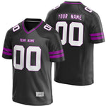 custom black and purple football jersey thumbnail