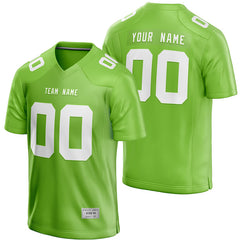 Custom Kelly Green Football Jersey for Men/Youth | Authentic Uniform