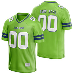 Custom Kelly Green Football Jersey for Men/Youth | Authentic Uniform