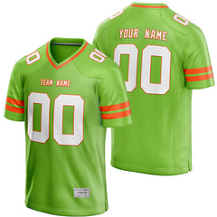 Custom Kelly Green Football Jersey for Men/Youth | Authentic Uniform