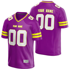 Custom Purple Football Jersey for Men/Youth | Authentic Uniform