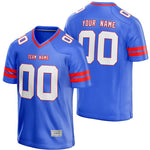 custom blue and red football jersey thumbnail