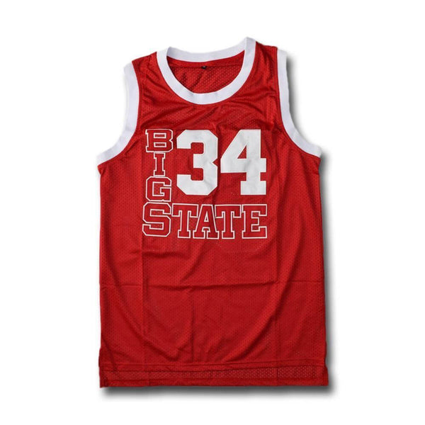 Custom Jesus Shuttlesworth #34 Big State Basketball Jersey Jersey One