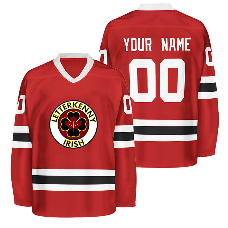 Custom Letterkenny Irish Ice Hockey Jersey Jersey One