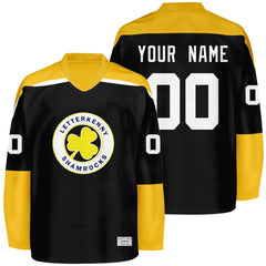 Custom Letterkenny Shamrocks Hockey Jersey Jersey One