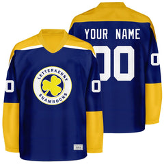 Custom Letterkenny Shamrocks Hockey Jersey Jersey One
