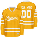 custom gold hockey jersey thumbnail