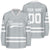 custom grey hockey jersey