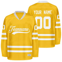 custom yellow hockey jersey thumbnail