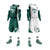 Custom Reversible Basketball Jersey Set Green and White 02 Jersey One