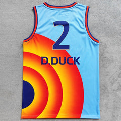 Daffy Duck 2 Space Jam 2 Tune Squad Jersey Jersey One