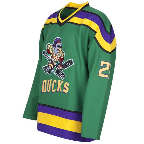 Dean Portman #21 Vintage Mighty Ducks Hockey Jersey Jersey One