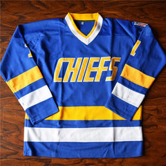 Denis Lemieux #1 Slap Shot Charlestown Chiefs Ice Hockey Jersey Jersey One