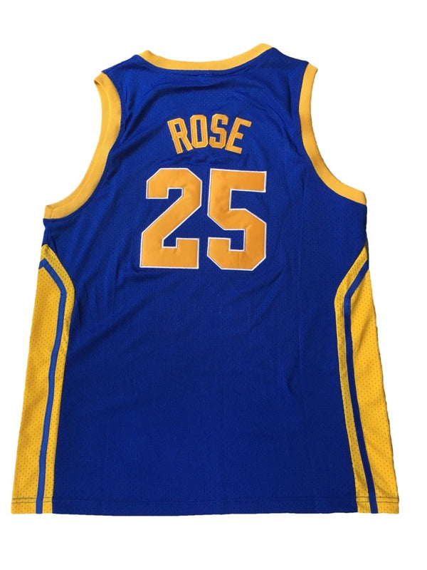 Derrick Rose Simeon Jersey 25 High School Basketball Uniform JerseyOne