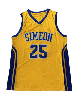 Derrick Rose #25 Simeon High School Jersey Jersey One