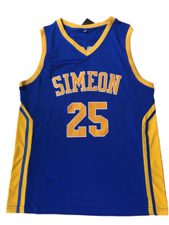 Derrick Rose #25 Simeon High School Jersey Jersey One