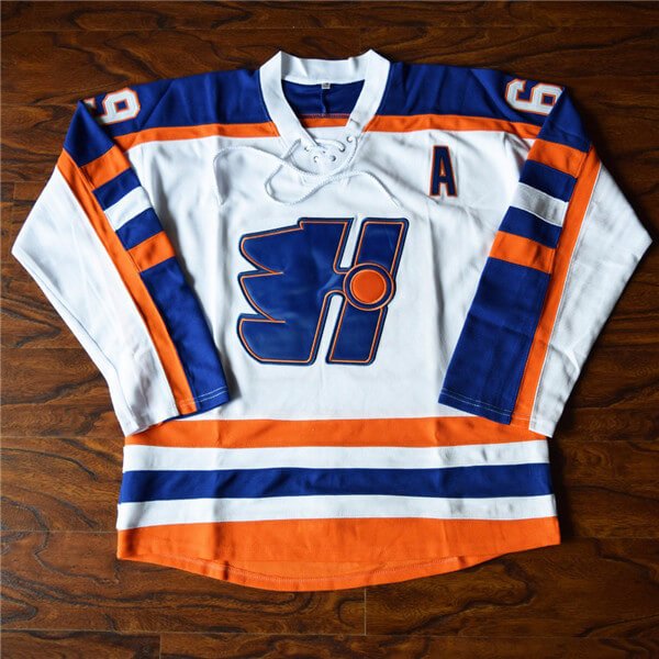 Doug Glatt Goon #69 Halifax Highlanders Movie Ice Hockey Jersey Jersey One