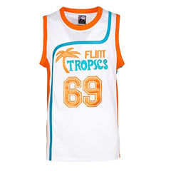 Flint Tropics Downtown 69 Semi Pro Basketball Jersey Jersey One
