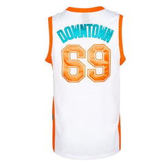 Flint Tropics Downtown 69 Semi Pro Basketball Jersey Jersey One