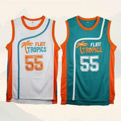 Flint Tropics Jersey: Vakidis #55 Basketball Jersey Jersey One