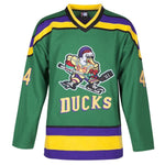 Fulton Reed #44 Mighty Ducks D1 V neck Ice Hockey jersey for men front thumbnail