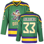 greg goldberg #33 Mighty Ducks D1 Movie Hockey jersey for men thumbnail
