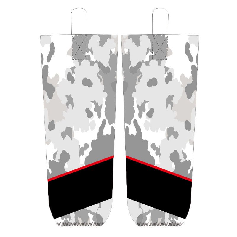 Grey Camo Ice Hockey Socks Jersey One