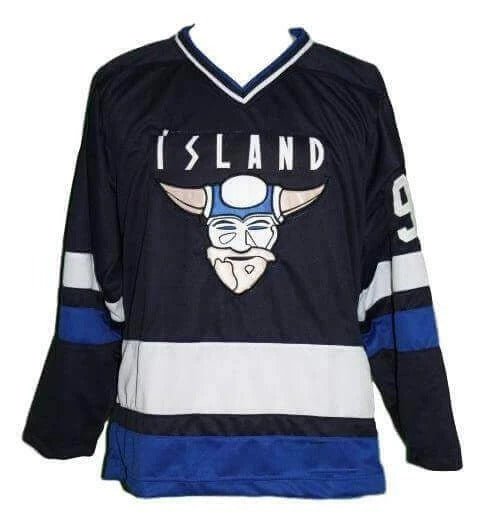 Gunnar Stahl 9 Iceland Hockey Jersey Jersey One