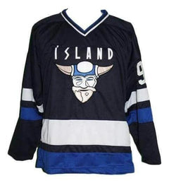 Gunnar Stahl 9 Iceland Hockey Jersey Jersey One