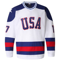 1980 olympic Jack O'Callahan usa men's hockey jersey front thumbnail