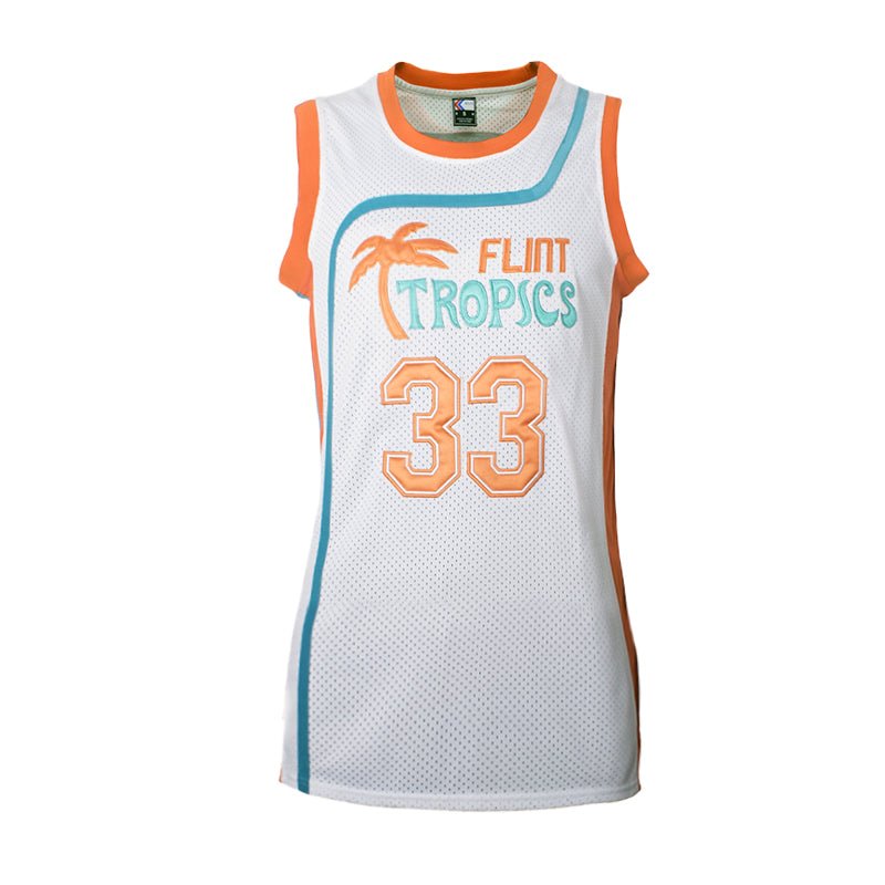 Jackie Moon #33 Flint Tropics Basketball Jersey Dress Jersey One
