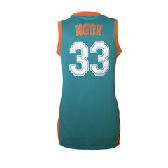 Jackie Moon #33 Flint Tropics Basketball Jersey Dress Jersey One