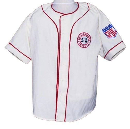 Jimmy Dugan Rockford Peaches Baseball Jersey Jersey One