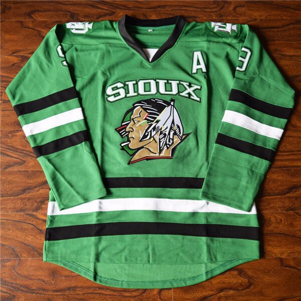 Jonathan Toews #9 Sioux Ice Hockey Jersey Jersey One