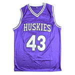 Kenny Tyler #43 6th Man Huskies Purple Basketball Jersey Jersey One thumbnail