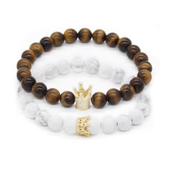 King & Queen Bracelet - Gift for Valentine's Day Jersey One
