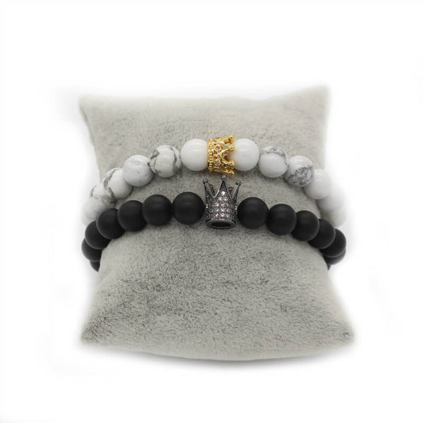 King &amp; Queen Bracelet - Gift for Valentine&#39;s Day Jersey One