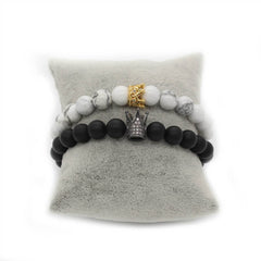 King & Queen Bracelet - Gift for Valentine's Day Jersey One