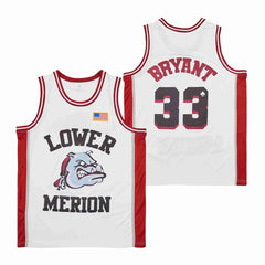 Kobe Bryant #33 Lower Merion Bulldog High School Jersey Jersey One